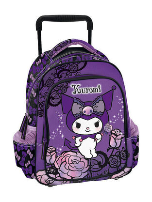 Graffiti Σακίδιο Τρόλεϊ Νηπίου Sanrio Hello Kitty & Friends Kuromi Purple Laces - 252263