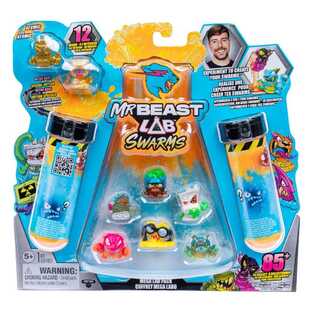 Mr. Beast Lab Swarms Mini Figures 12-pack Atomic Series 3 cm - MOTO24750