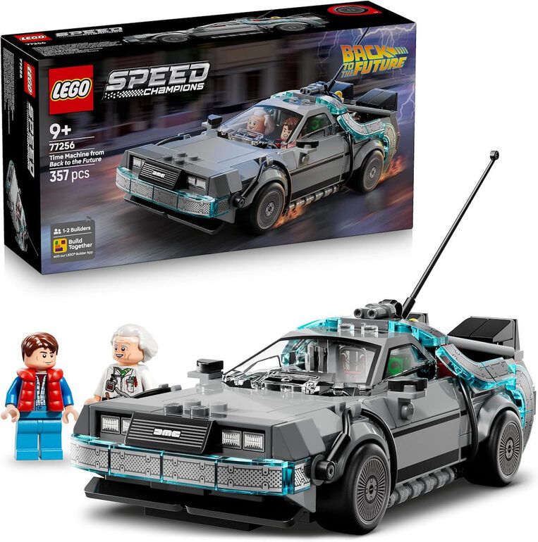 LEGO Speed Champions Time Machine From Back To The Future - 77256