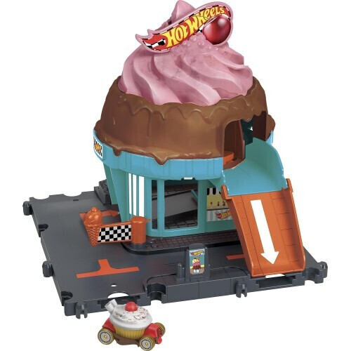 Hot Wheels Πίστα City Ice Cream Shop - HTN77