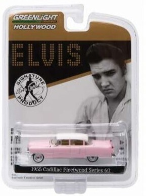 GreenLight 1955 Cadillac Fleetwood Series 60 Elvis Pink - GL44740C