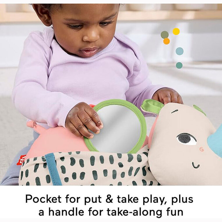 Fisher Price Planet Firends Μαξιλαράκι Δραστηριοτήτων Ρινοκεράκι - HYR55