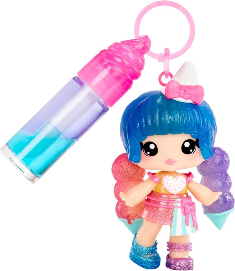Yummiland Lip Gloss Doll: Mystery Color Change - Stephie Snowcone -  546078EUC