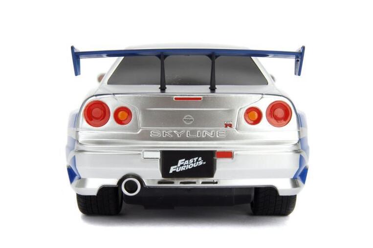 Jada Fast & Furious Diecast 1:24 25th Anniversary Brian's Nissan Skyline - 9336818