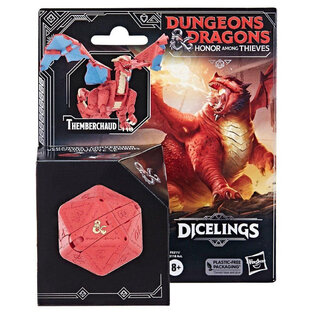 Dungeons And Dragons Honor Among Thieves Dandd Dicelings Red Dragon Themberchaud Collectible - F5211