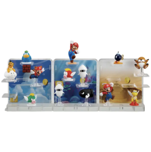 Super Mario Balancing Game Plus 6pcs - Παιχνίδι Ισορροπίας 6τμχ - SM7391