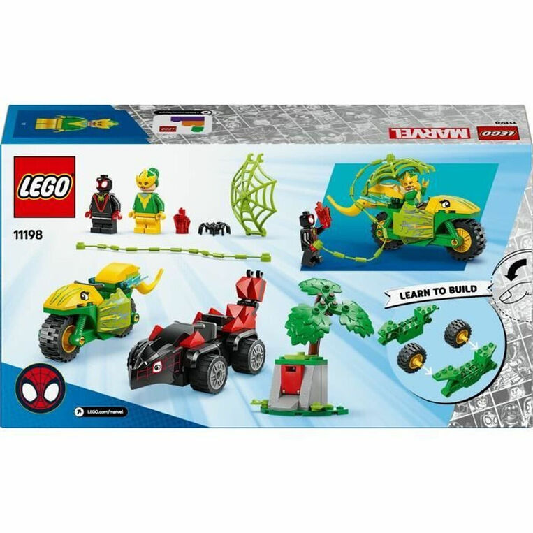 11198 Spin And Electro Dinosaur Vehicle Chase 