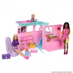 Barbie Dream Land Road Trip Τροχόσπιτο Σετ Παιχνιδιού με 20 Αξεσουάρ - JMK45