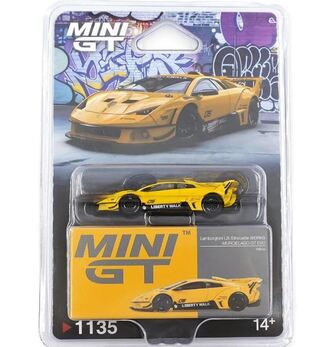 Mini GT Lamborghini LB-Sihlouette Works Murcielago GT EVO - MGT01135BL