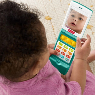 Fisher-Price Laugh & Learn Flip Phone - Εκπαιδευτικό Κινητό Με Πορτάκι - JNJ57
