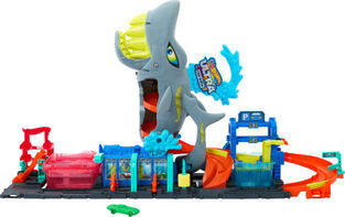 Hot Wheels Απόλυτο Πλυντήριο Με Καρχαρία - HTN82