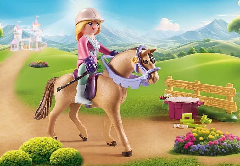 Playmobil Princess Magic Starter Pack Πριγκίπισσα Με Άλογο Ιππασίας - 71801