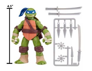 Teenage Mutant Ninja Turtles World of TMNT - Φιγούρα Δράσης Leonardo 11cm - PLA83863