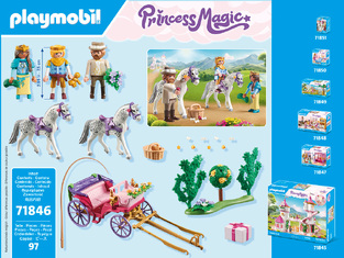 Playmobil Princess Magic Βόλτα Με Την Πριγκιπική Άμαξα - 71846