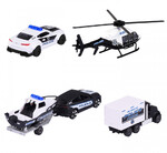 Majorette Giftpack Police Force Σετ 5 οχήματα - 212053188