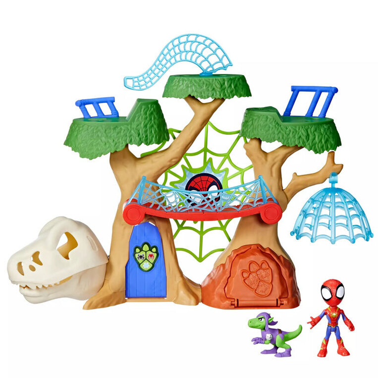 Spidey And His Amazing Friends Dino Webs Playset - F9477