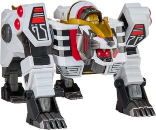 Mighty Morphin Power Rangers - Action Figure - White Tigerzord 25 cm - PLA68964