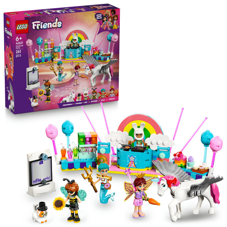 LEGO Friends Costume Party With Unicorn & Fairy - 42661