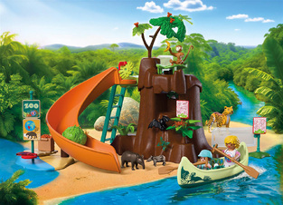 Playmobil Animals And Friends Διασκεδάζοντας Στο Ζωολογικό Πάρκο - 72071