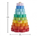 Fisher-Price Ξύλινη Πυραμίδα Κρίκων - HXT77