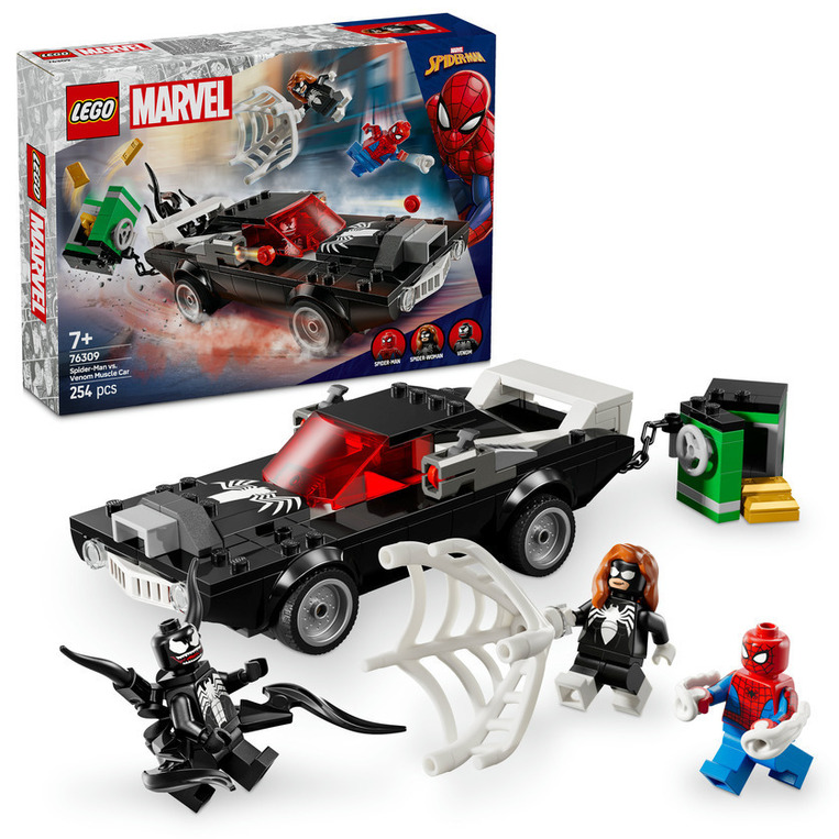 Lego Super Heroes Spider-man Vs. Venom Muscle Car