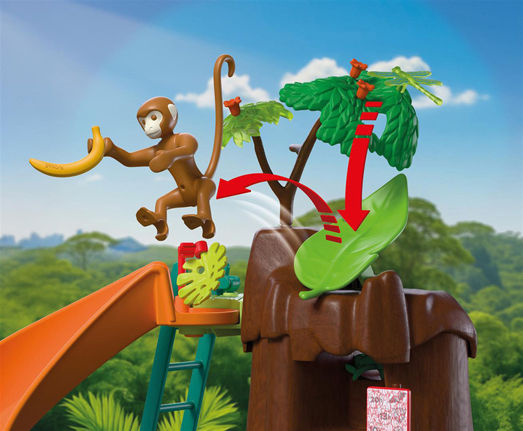 Playmobil Animals And Friends Διασκεδάζοντας Στο Ζωολογικό Πάρκο - 72071