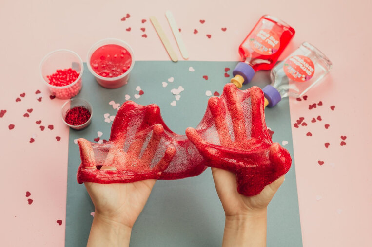 Tuban Κατασκευή DIY Slime Σετ Φράουλα - TU3139