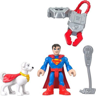 DC Super Friends Imaginext Metal Force Superman & Krypto - JGN60
