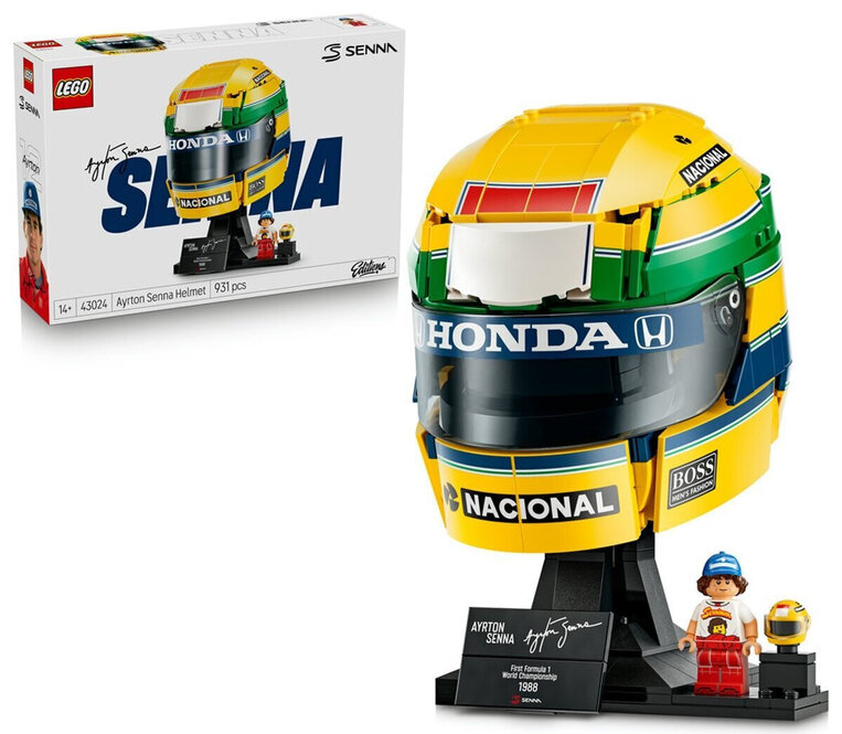 LEGO Editions McLaren Mastercard F1 Team Aryton Senna's Helmet - 43024