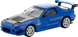 Pop Race 1:64 Mazds RX7 FC3S Re-Amemiya Blue -  PR640290