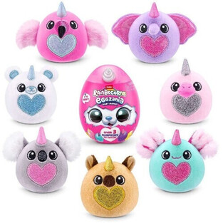 Rainbocorns Eggzania Baby Mania Plush in 11892111Egg 12cm - 1 Tμχ - 11892111