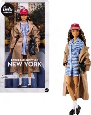 Barbie Συλλεκτική Κούκλα BarbieStyle Teresa Fashion Week Νέα Υόρκη - JJX32