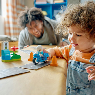 LEGO Duplo Blue Police Motorcycle - 10471