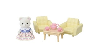 Sylvanian Families Polar Bear Girl's Sitting Room Set - SF5831