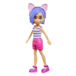 Polly Pocket Κουκλα Με Μοδες Σε Κυλινδρο Cat (HKW04) - HKW07