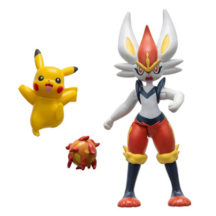 Pokemon Figures 2 pieces Cinderace and Pikachu - PKW2904