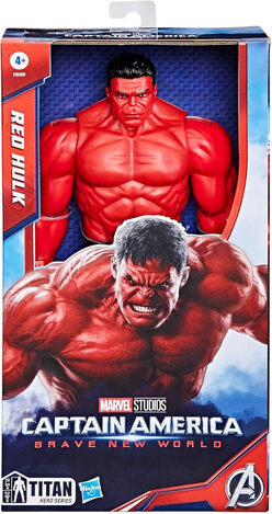 Captain America BNW Titan Heroes - Red Hulk Figure 30εκ. - F9299