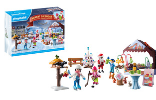 Playmobil Χριστουγεννιάτικο Ημερολόγιο Χριστουγεννιάτικη Αγορά - 71472 