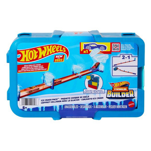 Mattel Πίστα Hot Wheels Track Builder Ice Crash - HNJ66