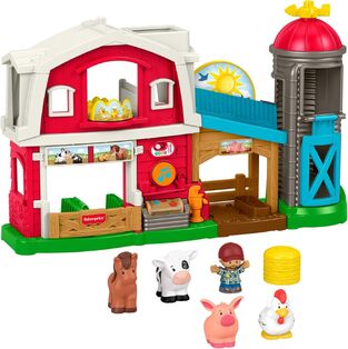 Fisher-Price Little People Μεγάλη Φάρμα με Ήχους Σετ Παιχνιδιού - JGX08