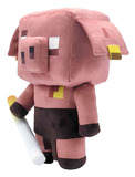Minecraft Legends Electronic Plush Figure Piglin 29 cm - HHC88