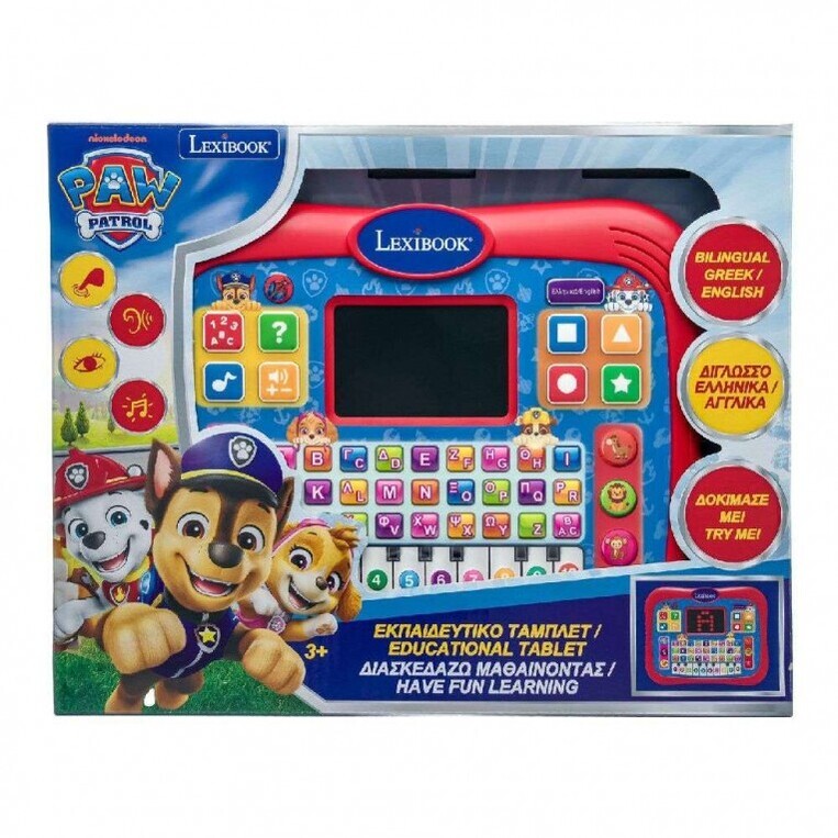 Lexibook Εκπαιδευτικό Δίγλωσσο Tablet Paw Patrol - JCPAD007PAi8