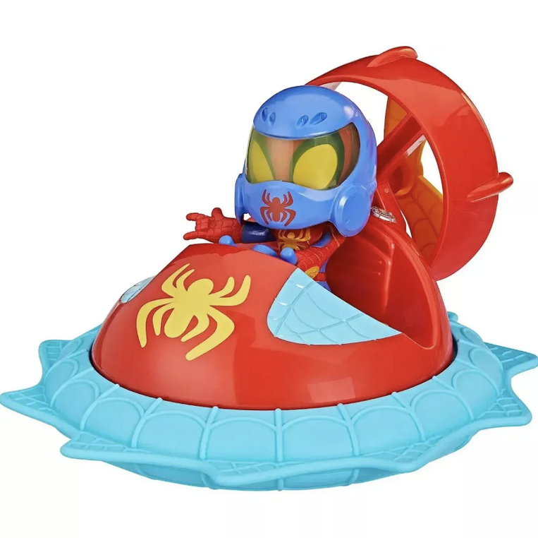 Spidey And His Amazing Friends Web-Spinners Spidey With Hover Spinner - F7252/F6775