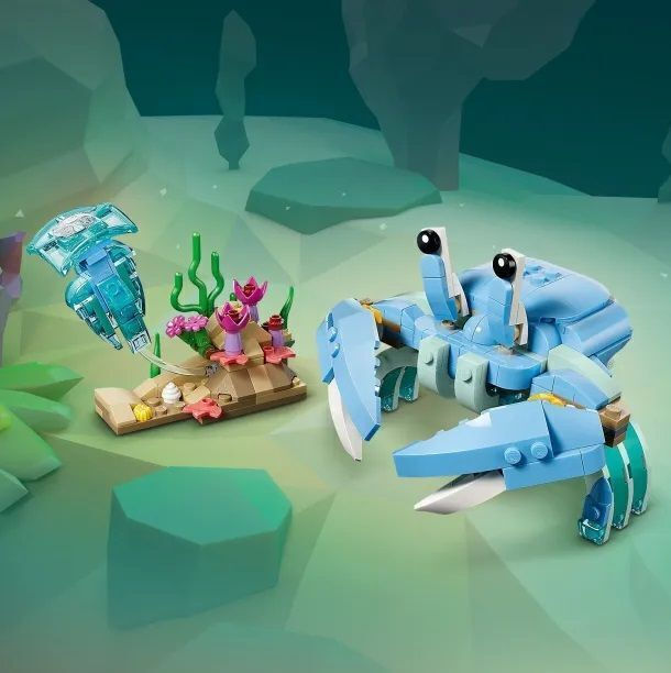 LEGO Creator 3 in 1 Sea Animals: Beautiful Dolphins - 31385