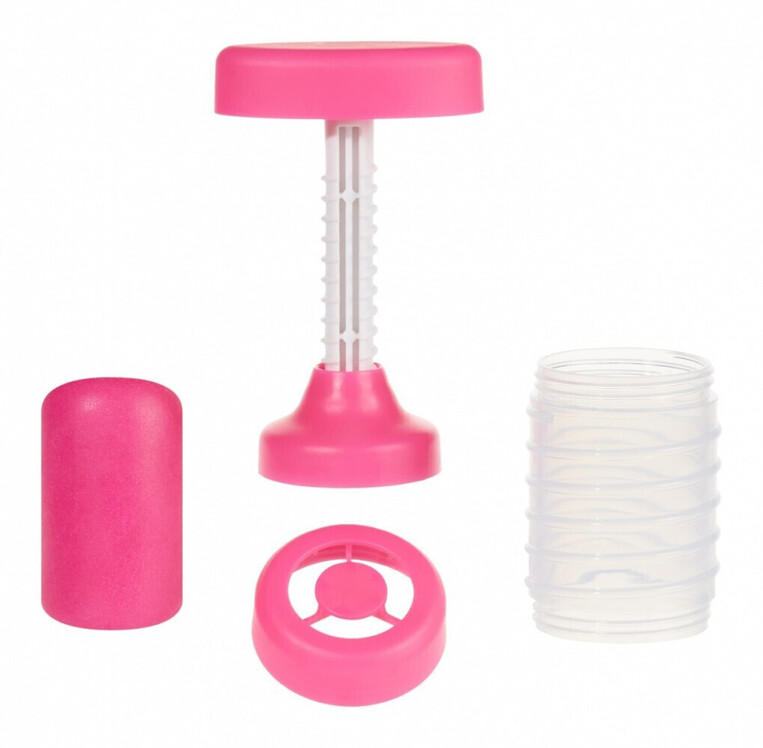 Wonder Factory - Never Dry Dough Extruder Pink - 532255EUC