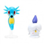 Pokemon - 2 Battle Figures 5cm Litwick & Horsea - PKW3008