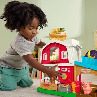 Fisher-Price Little People Μεγάλη Φάρμα με Ήχους Σετ Παιχνιδιού - JGX08