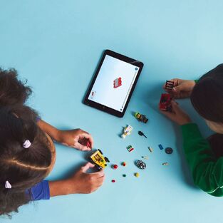 LEGO City Pizza Vs. Fire Truck Race Car Pack - 60458