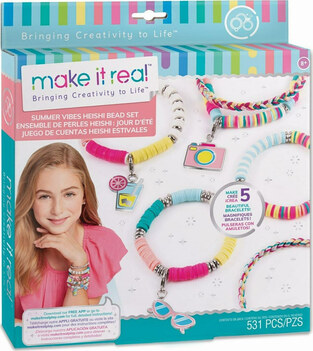 Make It Real: Summer Vibes Heishi Bead Set - FK1317
