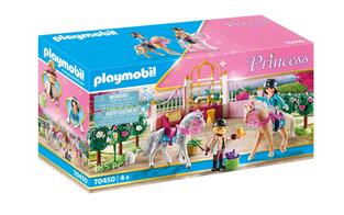 Playmobil Μαθήματα ιππασίας στον βασιλικό στάβλο - 70450